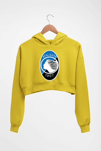 Atalanta Crop HOODIE FOR WOMEN-Mustard Yellow-Ektarfa.online