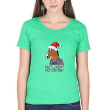 Load image into Gallery viewer, BoJack Horseman T-Shirt for Women-Flag Green-Ektarfa.online
